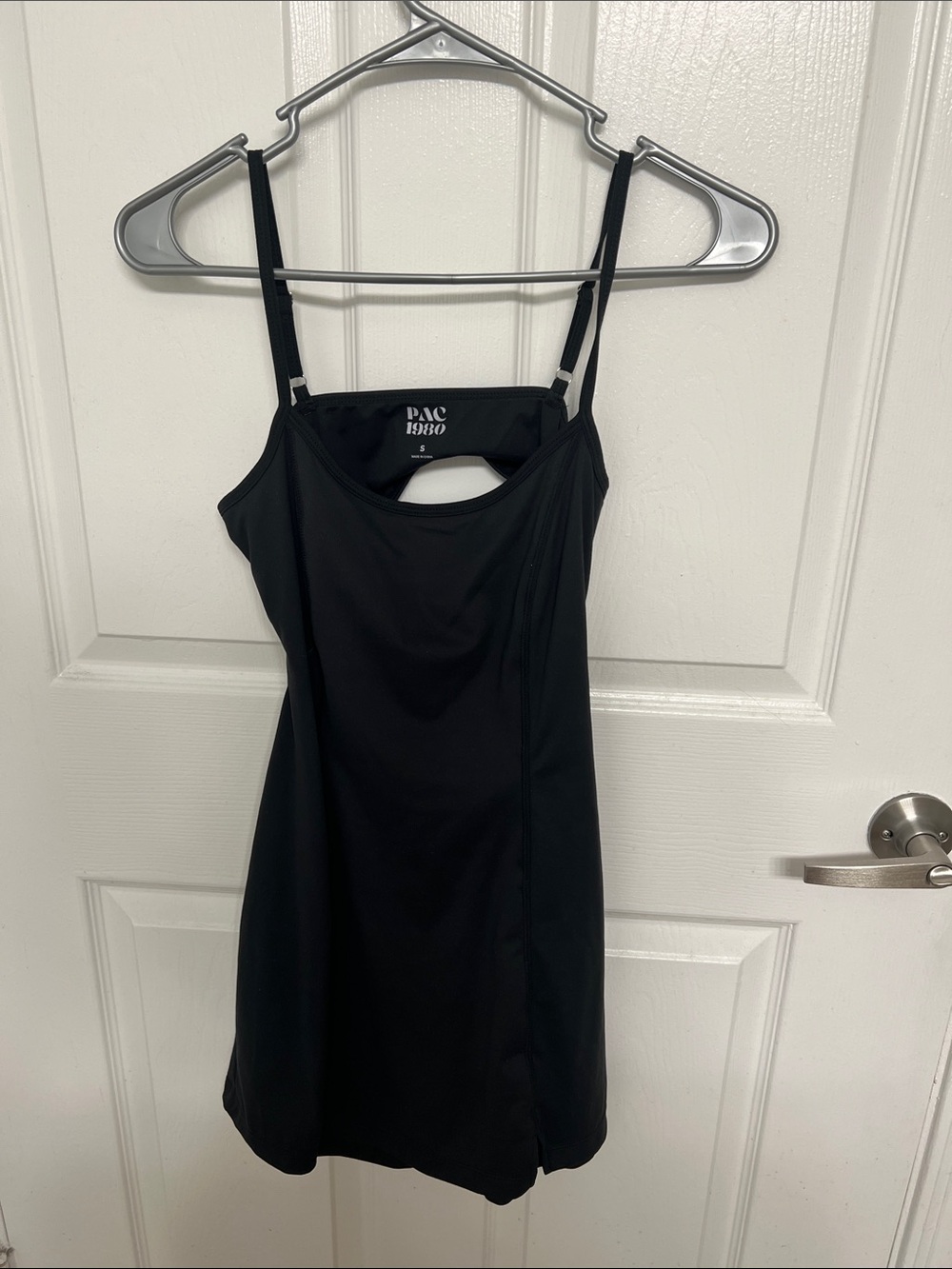 PacSun Black Mini Dress with Spaghetti Straps